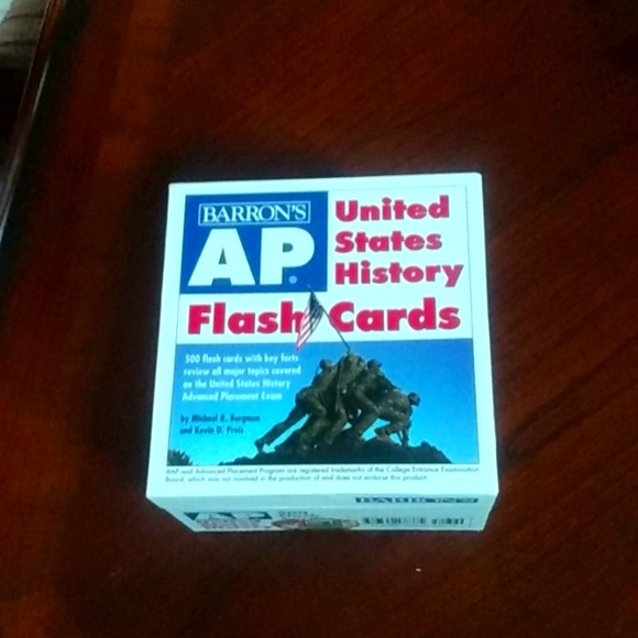 Barron's AP United States History Flash Cards - Picture 1 of 5